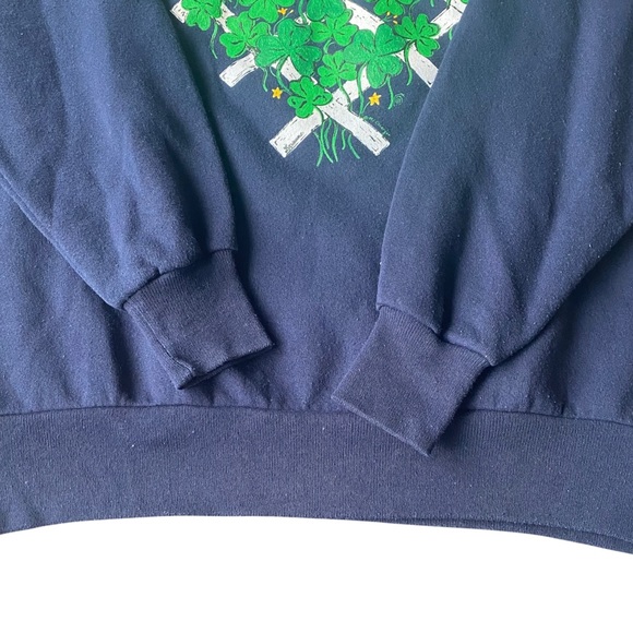 Jerzees 1995 Clover Heart Crewneck Sweater - Picture 6 of 7